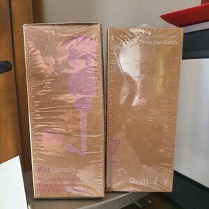 2 New PurComfy Upside Down Peri Bottle for Postpartum Perineal Vulvectomy Clean